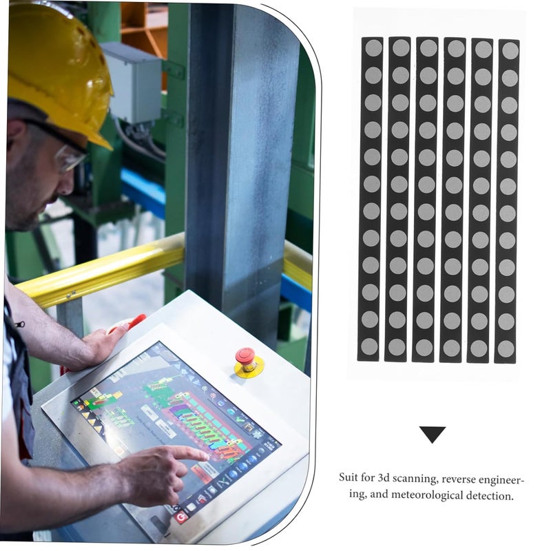 Kichvoe علامات المسح العاكسة 2 ورقة نقاط تتبع دقيقة لمعايرة الماسح الضوئي البصري - Image 3